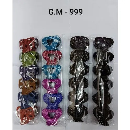 GM 999 Plain Plastic Hair Clutcher